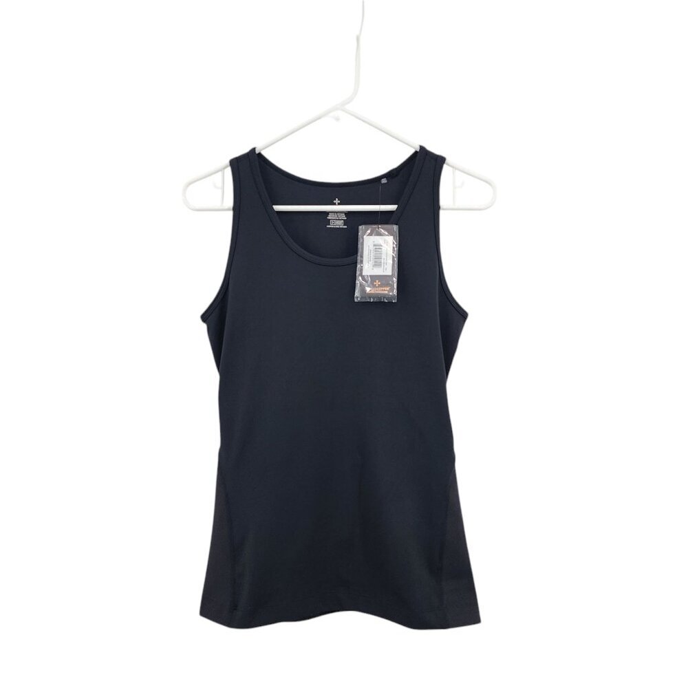 Tommie Copper Women's Lower Back Support Tank Top Compression Shirt Sz L